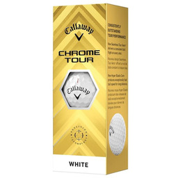 Piłki golfowe Callaway Chrome Tour 2024 (białe, 3