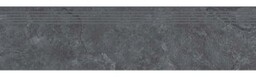 Gres szkliwiony stopnica COLOSAL graphite mat 8mm 29,8x119,8