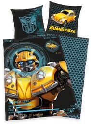 Dziecięca pościel bawełniana Transformers Blumblebee, 135 x 200