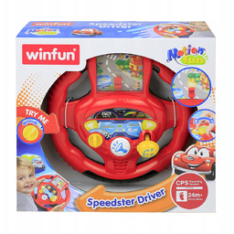 Mistrz Kierownicy interaktywny symulator jazdy dla dzieci Kierownica