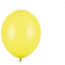 Balony lateksowe żółte - 30 cm - 100