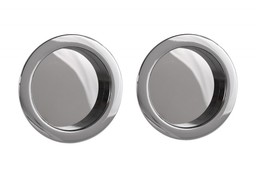 Uchwyt do drzwi przesuwnych okrągły fi 55 chrom