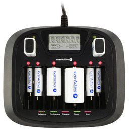 Ładowarka everActive NC-900U uniwersalna do akumulatorów Aa Aaa