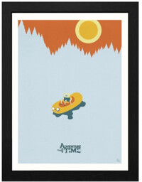 Plakat w ramce Adventure Time - Przygoda
