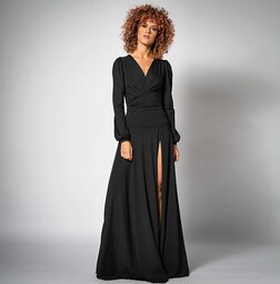 Pakamera Bluzka kopertowa - Fiorella Black