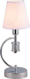 Lampa stołowa LIVERPOOL chrom T01193CH-WH - Cosmo Light