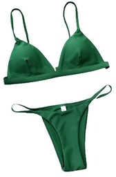 Bikini Brazylijskie Dwuczęściowy Strój Kąpielowy STRINGI - M