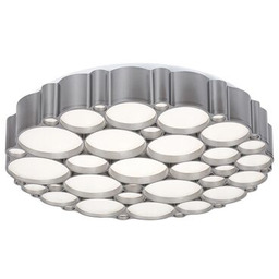 Plafon Andela LED 48 W srebrny