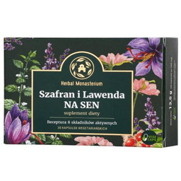 Herbal Monasterium Szafran i Lawenda na sen, 30
