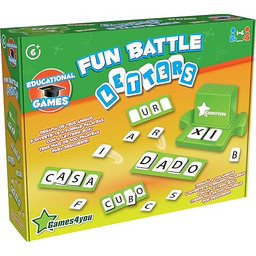 Science4you Zabawne litery do zabawek, edukacja zabawkowa