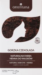 Orientana, bio henna, gorzka czekolada, 100 g