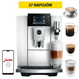 JURA Ekspres E8 Piano White (ED 2025)