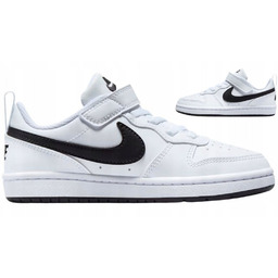 Buty sportowe dziecięce na rzep Nike DV5457-104 sneakersy