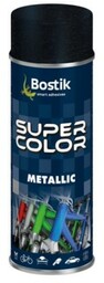 BOSTIK Lakier Super Color Metallic 400 ml czarny