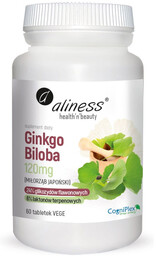 ALINESS Ginkgo Biloba 120mg 60tabs