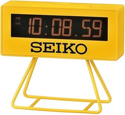 Seiko Zegar Sportowy, Tworzywo Sztuczne, Żółty