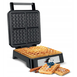 Gofrownica 4 gofry 1600W inox regulacja mocy Teesa