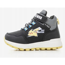 Pokemon Pikachu Ocieplane Buty Zimowe Membrana C-texi
