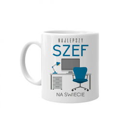 Najlepszy szef na świecie - kubek z nadrukiem