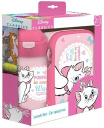 Diakakis Lunch Box Bidon + Pudełko Kot Marie
