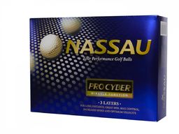 Piłki golfowe NASSAU PRO CYBER (różowe)