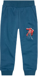 Spodnie dresowe chłopięce z bohaterami bajek Spiderman/ niebieski
