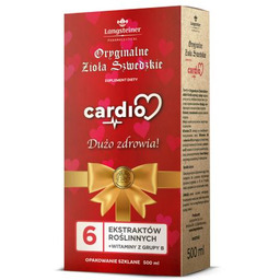Langsteiner Oryginalne Zioła Szwedzkie Cardio, 500ml -> Odbiór