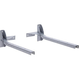 Sauvic Szara składana suszarka do ubrań ściennych