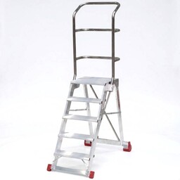 Drabina magazynowa FARAONE 5-stopniowa CM 5LP- 3,23 m