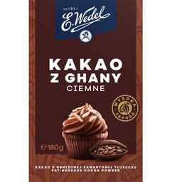 Kakao z Ghany ciemne Wedel 180g
