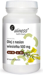 ALINESS Olej Z Nasion Wiesiołka 500mg 90caps