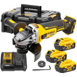 Akumulatorowa Szlifierka Kątowa 125 mm 18V 3X5,0Ah DeWALT