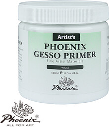 Gesso Akrylowe Białe Grunt Akrylowy Podkład Malarski Phoenix