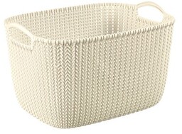 CURVER Kosz na pranie Knit 19L Kremowy
