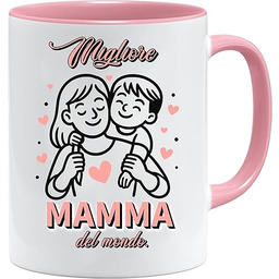 Migliore Mamma del Mondo filiżanka Włoski pomysł