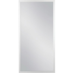 Lustro łazienkowe prostokątne 40x80 cm srebrna rama AUTORYZOWANY