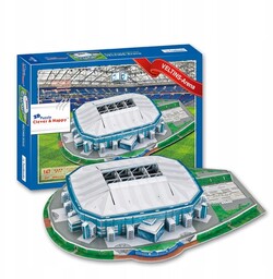 Stadion piłkarski Veltins Arena Puzzle 3D