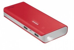TRUST Primo Powerbank 10000 - czerwony