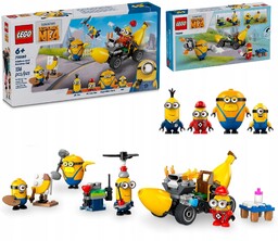 Lego Minionki 75580 Minionki i bananowóz