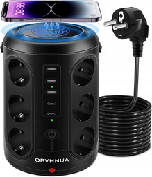 Listwa zasilająca Obvhnua 18W1 12 gniazd 2500 W/15