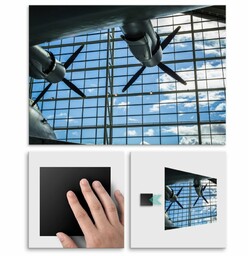 Plakat metalowy gotowy do lotu M