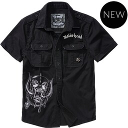 koszula MOTORHEAD VINTAGE SHIRT 1/2 black-S