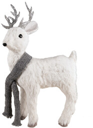 Figurka Biały Renifer - 38 cm - 1