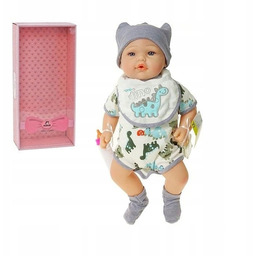 Lalka Bobas 40cm Mówi, Śpiewa, Lalka w opakowaniu