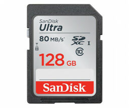 SanDisk SD Ultra 128 GB 80 MB/s class