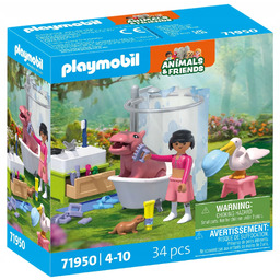 Playmobil Zwierzęta w kąpieli 71950. Playmobil (I)