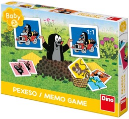 Memory Krecik i Przyjaciele, gra rodzinna, Dino Toys