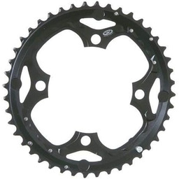 Shimano Unisex  SLX FC-M660 tarcza łańcuchowa, czarna,