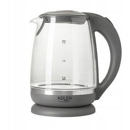 Czajnik Szklany Adler 2,0 L Styl w Twojej