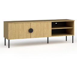 Szafka RTV MOND 08 Dąb Baltic 160 cm